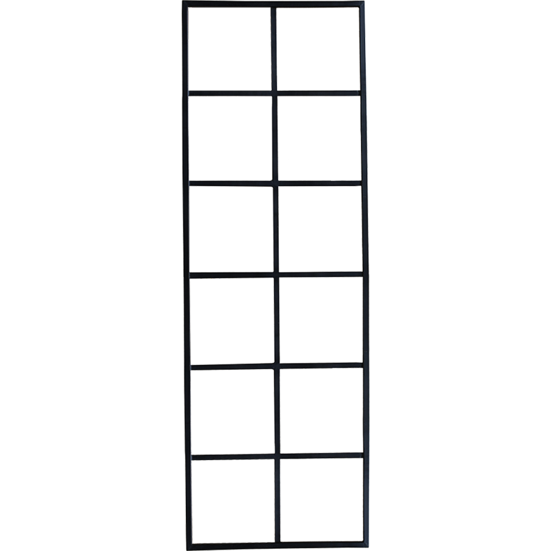 Skillevæg uden glas - 12 felter