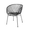  Kama Loungestol i sort fra Bloomingville i Rattan (Varenr: 82041305)