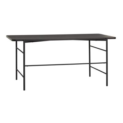  Norm - Skrivebord, i Sort Metal/træ fra Hübsch Interiør i Metal/træ (Varenr: 020909)