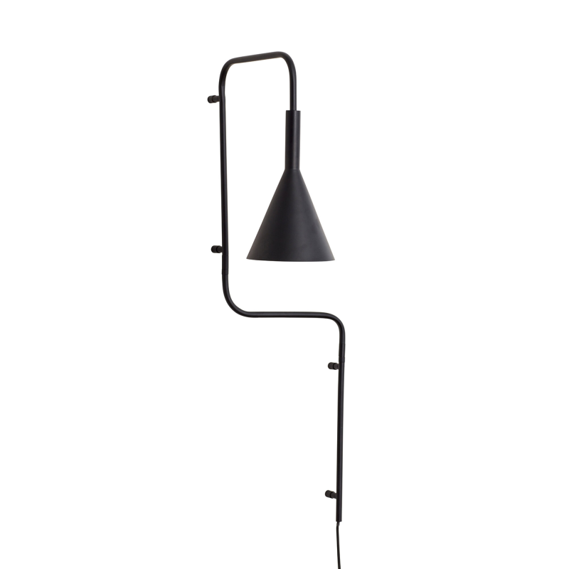 Billede af Rope - Væglampe, i Sort Metal