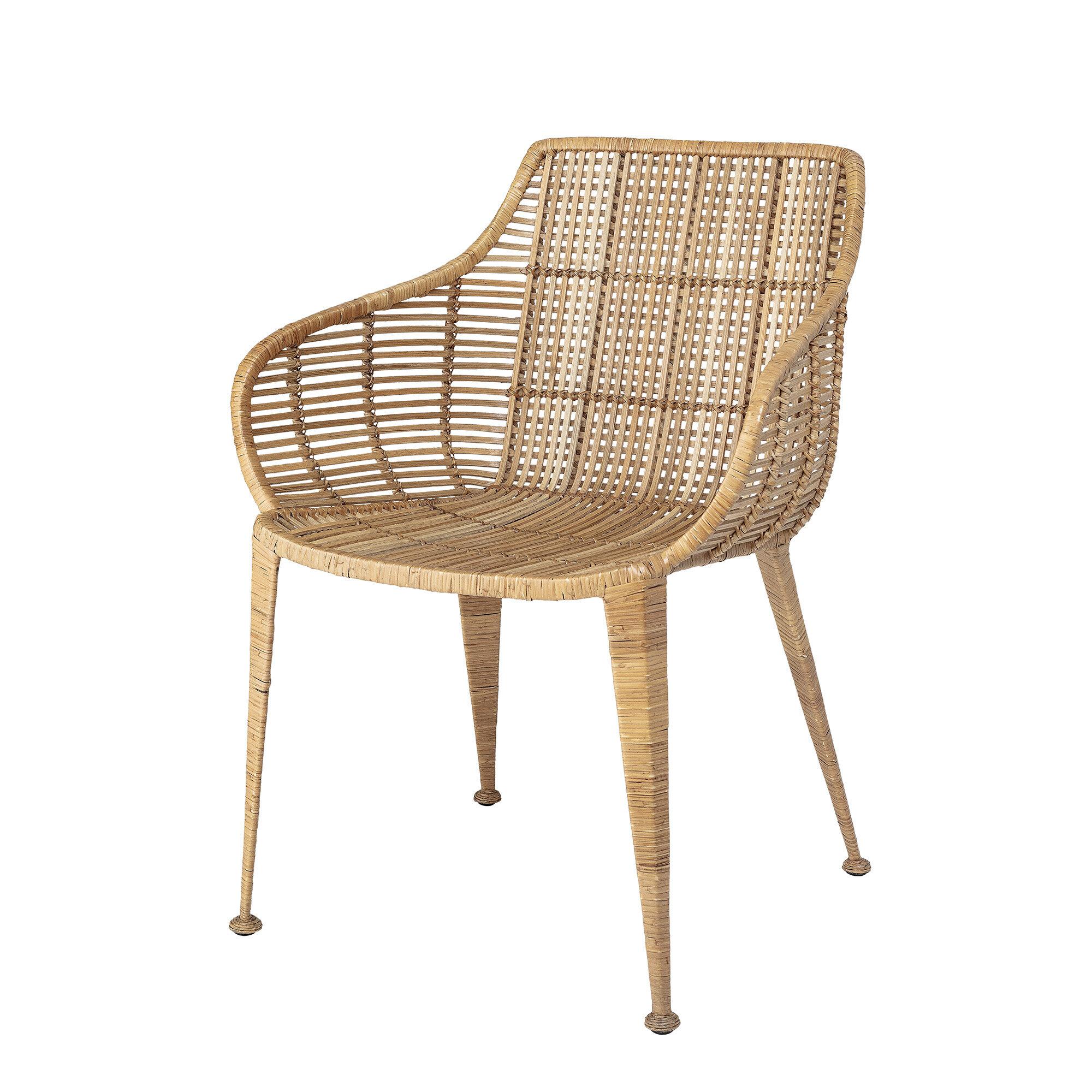  Amira Lounge Chair i Natur fra Bloomingville i Rattan (Varenr: 82041303)