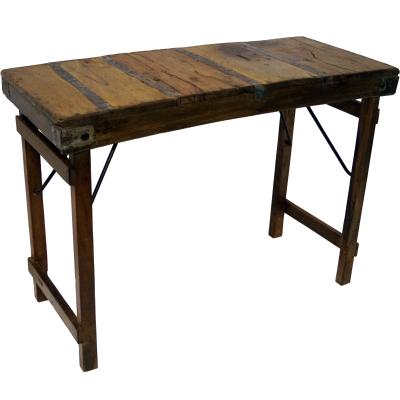  Skrivebord-Konsolbord i genbrugstræ fra Trademark Living i Træ (Varenr: SG06061)