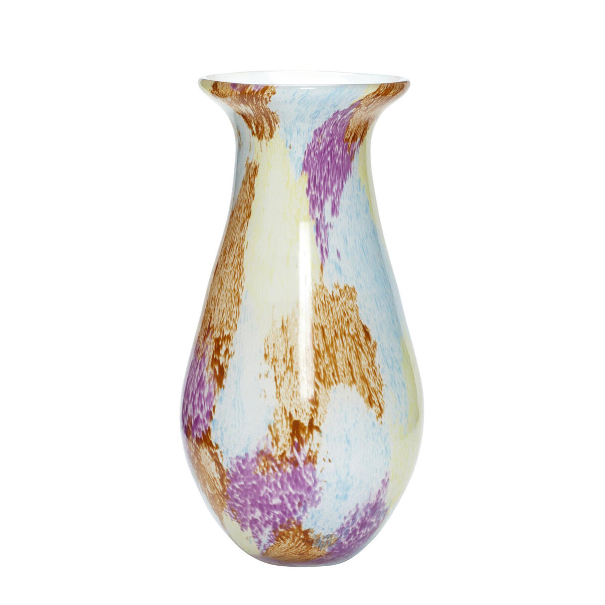  Kaleido - Vase i multicoloured glas fra Hübsch Interiør i Glas (Varenr: 161301)