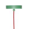  Yama - Lampe i grøn/rød metal fra Hübsch Interiør i Metal (Varenr: 991304)