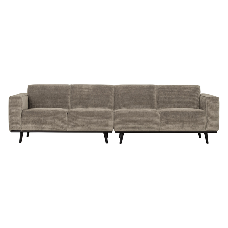 Billede af Statement 4-pers Sofa 280 cm Flat Rib - Clay