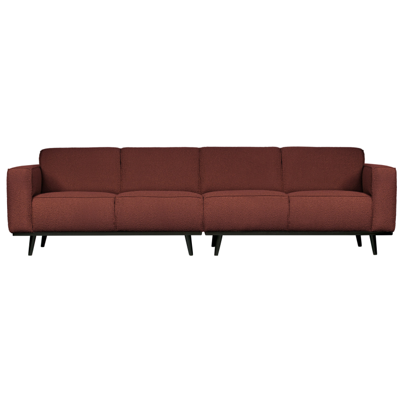 Se Statement 4-pers Sofa 280 cm Boucle - Chestnut hos byhornsleth.dk