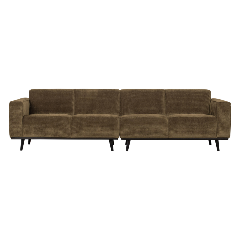 Billede af Statement 4-pers Sofa 280 cm Flat Rib - Rock