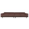  Statement Xl 4-pers Sofa 372 cm Boucle - Coffee fra BePureHome i Boucle (Varenr: 378656-K)