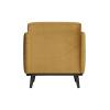  Statement Lænestol Velour - Honey Yellow fra BePureHome i Velour (Varenr: 378670-14)