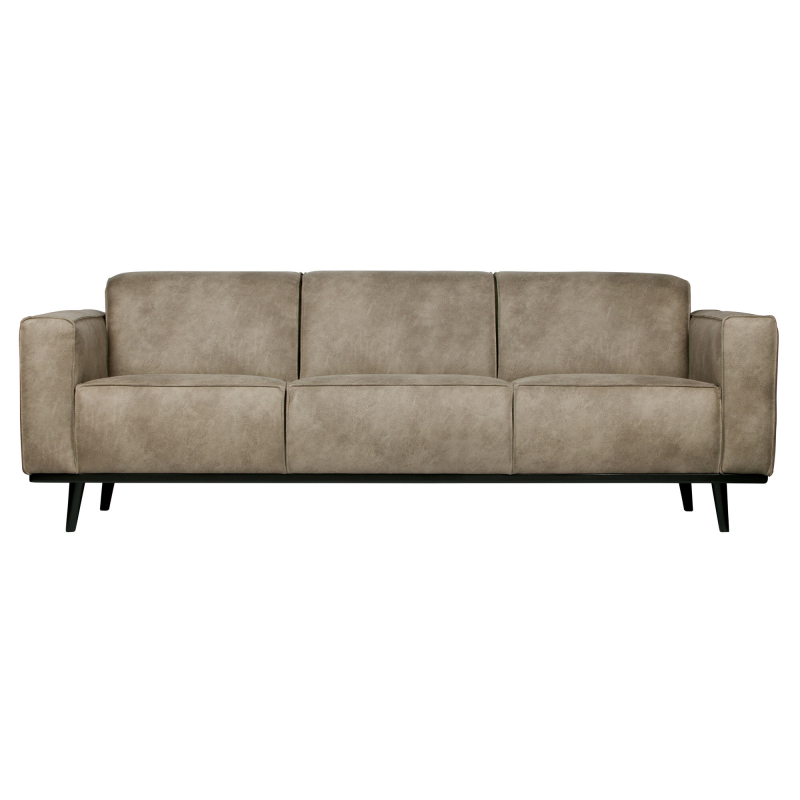 Statement 3-pers Sofa 230 cm Elephant Skin - Beige/Taupe