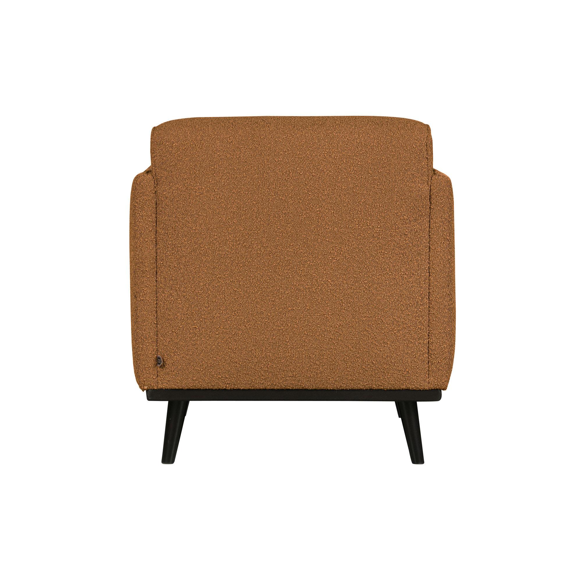  Statement Lænestol Boucle - Butter fra BePureHome i Boucle (Varenr: 378670-U)