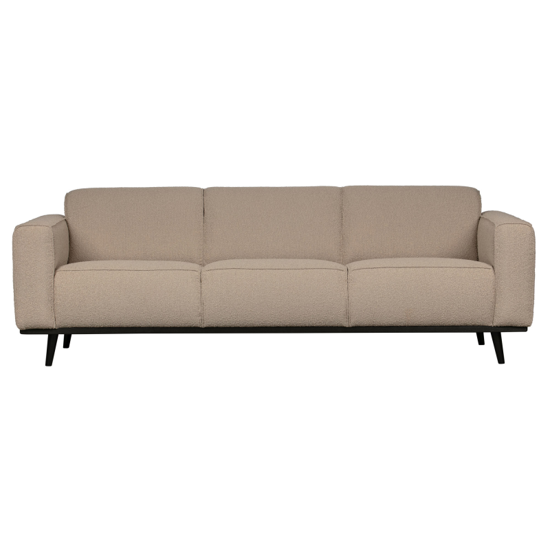 Statement 3-pers Sofa 230 cm Boucle - Beige