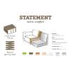  Statement Hjørnesofa Venstrevendt Økolæder - Cognac fra BePureHome i Læder (Varenr: 378652-09)