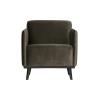  Statement Lænestol Velour - Warm Green fra BePureHome i Velour (Varenr: 378670-156)