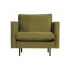  Rodeo Classic Lænestol Velour - Olive Green fra BePureHome i Velour (Varenr: 800888-53)