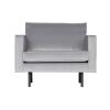  Rodeo Lænestol Velour - Light Grey fra BePureHome i Velour (Varenr: 800541-L)
