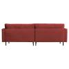  Rodeo Classic 3-pers Sofa Velour - Chestnut fra BePureHome i Velour (Varenr: 800576-205)