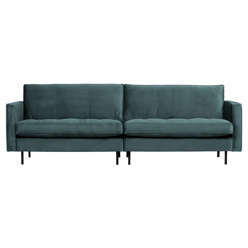 Se Rodeo Classic 3-pers Sofa Velour - Teal hos byhornsleth.dk
