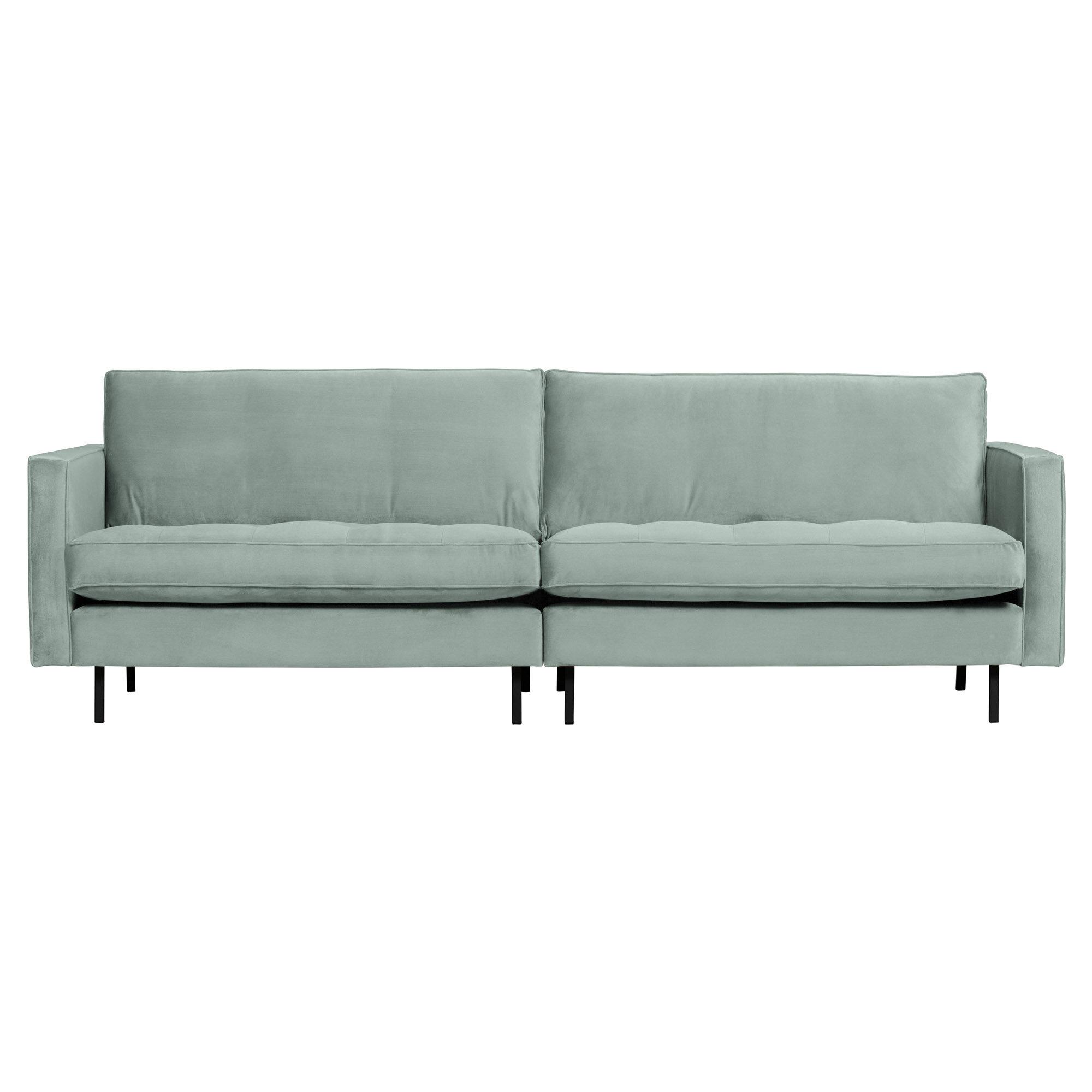  Rodeo Classic 3-pers Sofa - Mint fra BePureHome i Velour (Varenr: 800576-144)