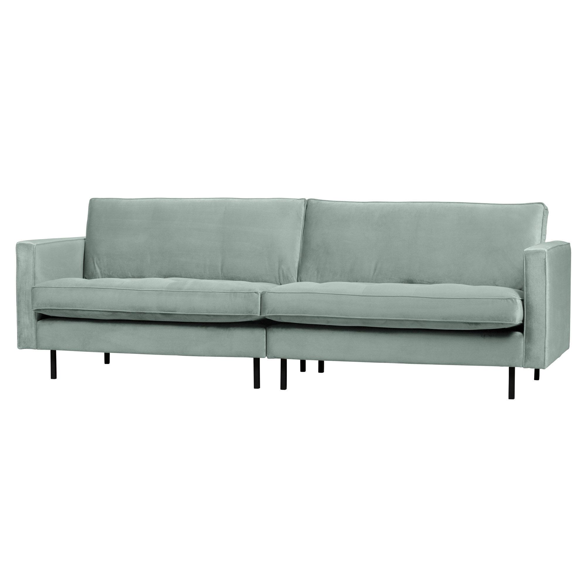  Rodeo Classic 3-pers Sofa - Mint fra BePureHome i Velour (Varenr: 800576-144)