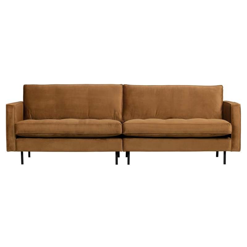 Billede af Rodeo Classic 3-pers Sofa Velour - Honey Yellow