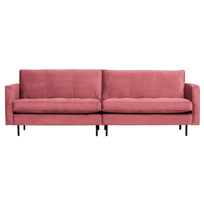 Rodeo Classic 3-pers Sofa Velour - Pink