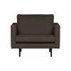  Rodeo Stretched Lænestol - Warm Grey/Brown fra BePureHome i Stof (Varenr: 801541-W)