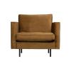  Rodeo Classic Lænestol Velour - Honey Yellow fra BePureHome i Velour (Varenr: 800888-14)
