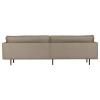  Rodeo Stretched 3-pers Sofa - Brown Melange fra BePureHome i Stof (Varenr: 801543-M)