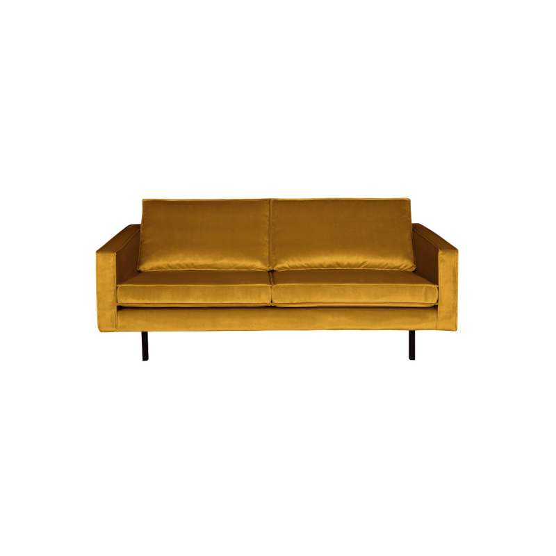 Rodeo 2,5-pers Sofa Velour - Ochre