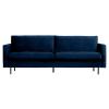 Rodeo Classic 2,5-pers Sofa Velour - Dark Blue fra BePureHome i Velour (Varenr: 800844-178)