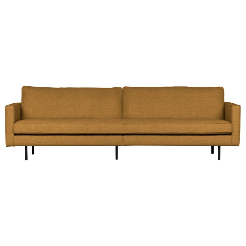 Rodeo Stretched 3-pers Sofa - Fudge