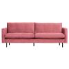  Rodeo Classic 2,5-pers Sofa Velour - Pink fra BePureHome i Velour (Varenr: 800844-73)