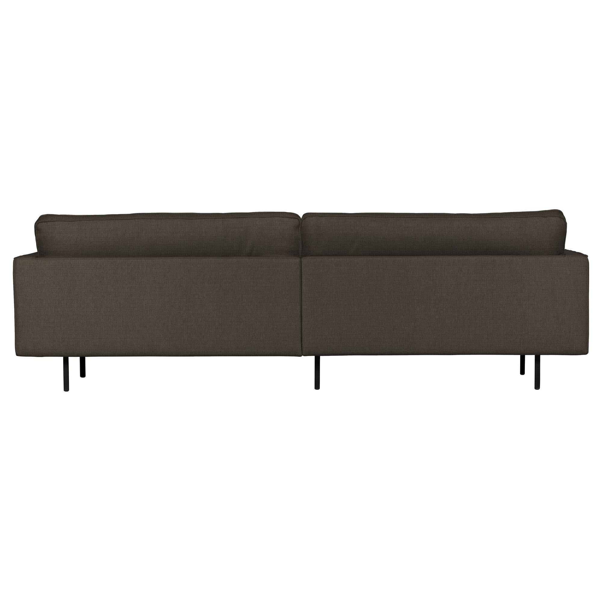  Rodeo Stretched 3-pers Sofa - Warm Grey/Brown fra BePureHome i Stof (Varenr: 801543-W)
