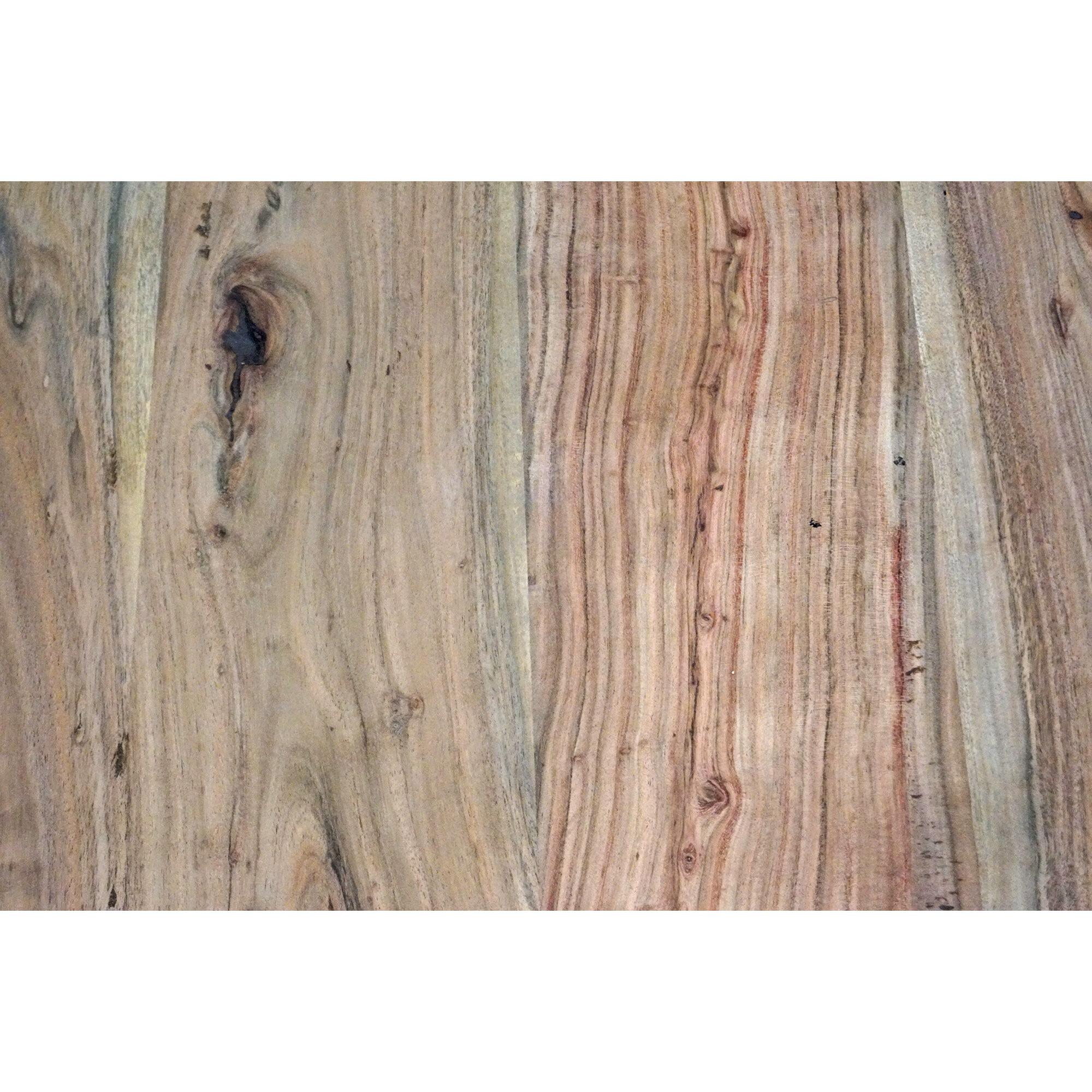  Sinan massiv bordplade i rustikt træ - Ø70 cm fra Trademark Living i Træ (Varenr: SG1921)
