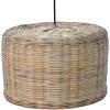  Natura loftlampe i naturfarvet bambus - medium fra Trademark Living i Bambus (Varenr: M08317)