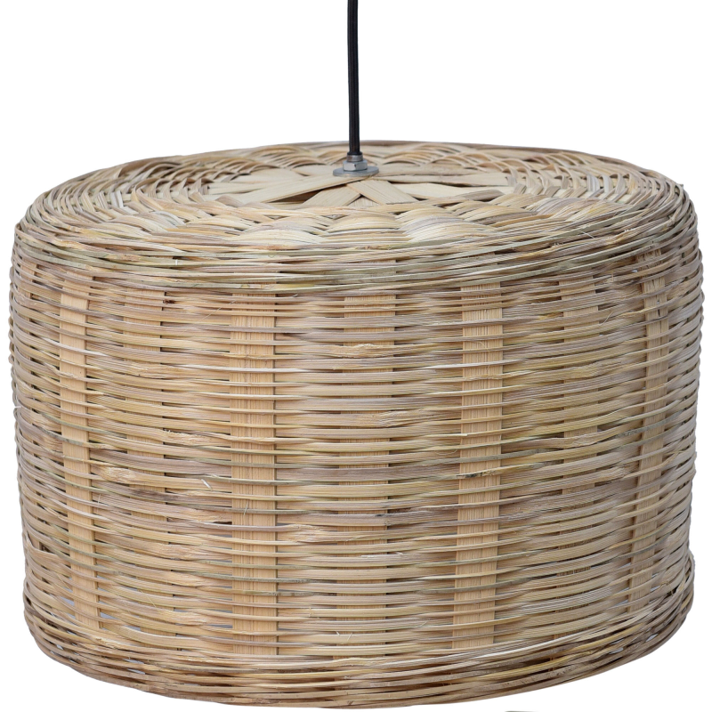Natura loftlampe i naturfarvet bambus - medium
