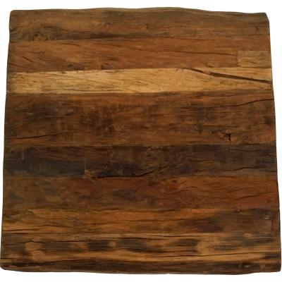  Bullock bordplade i rustikt træ - kvadratisk fra Trademark Living i Genbrugstræ (Varenr: SG1922)