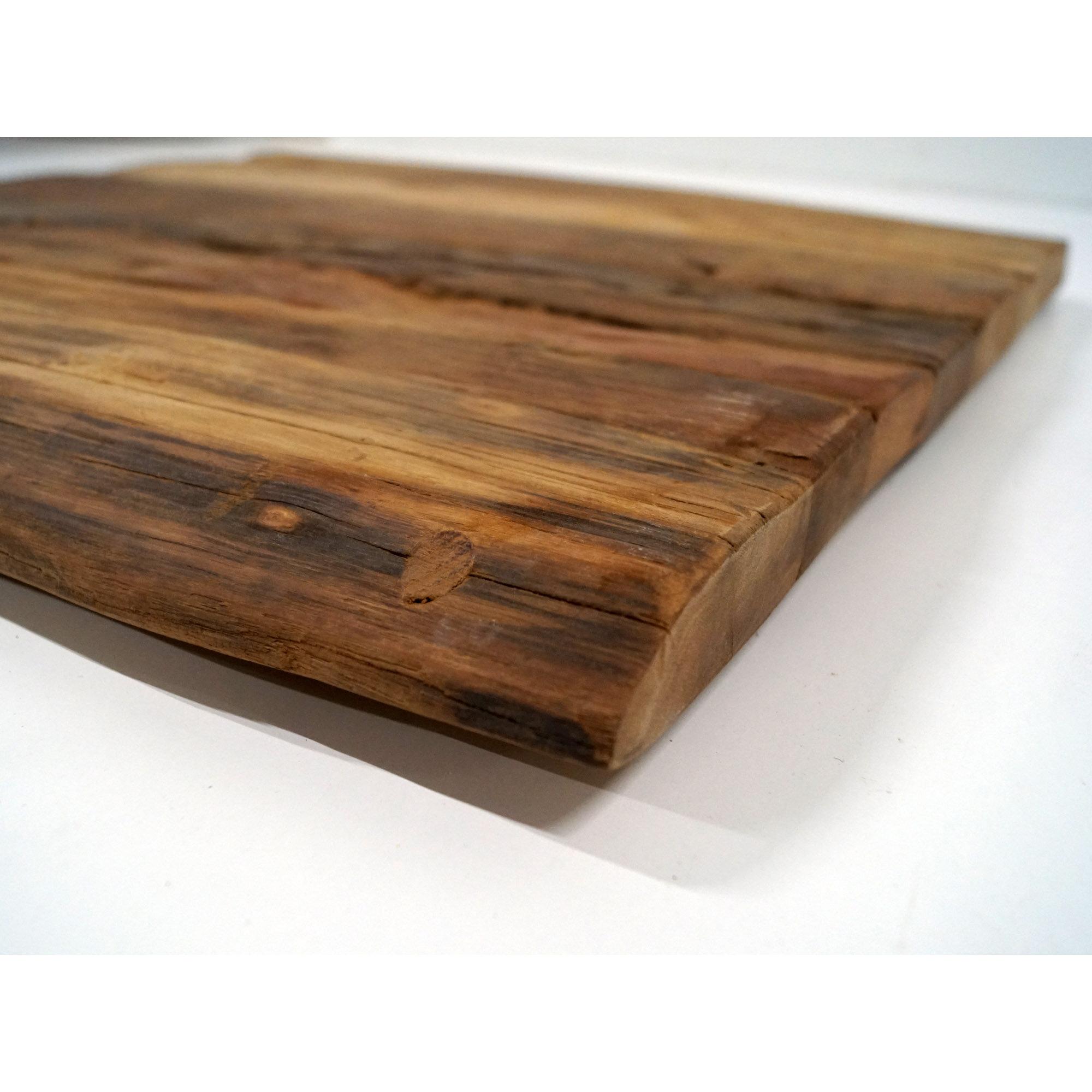 Bullock bordplade i rustikt træ - kvadratisk fra Trademark Living i Genbrugstræ (Varenr: SG1922)