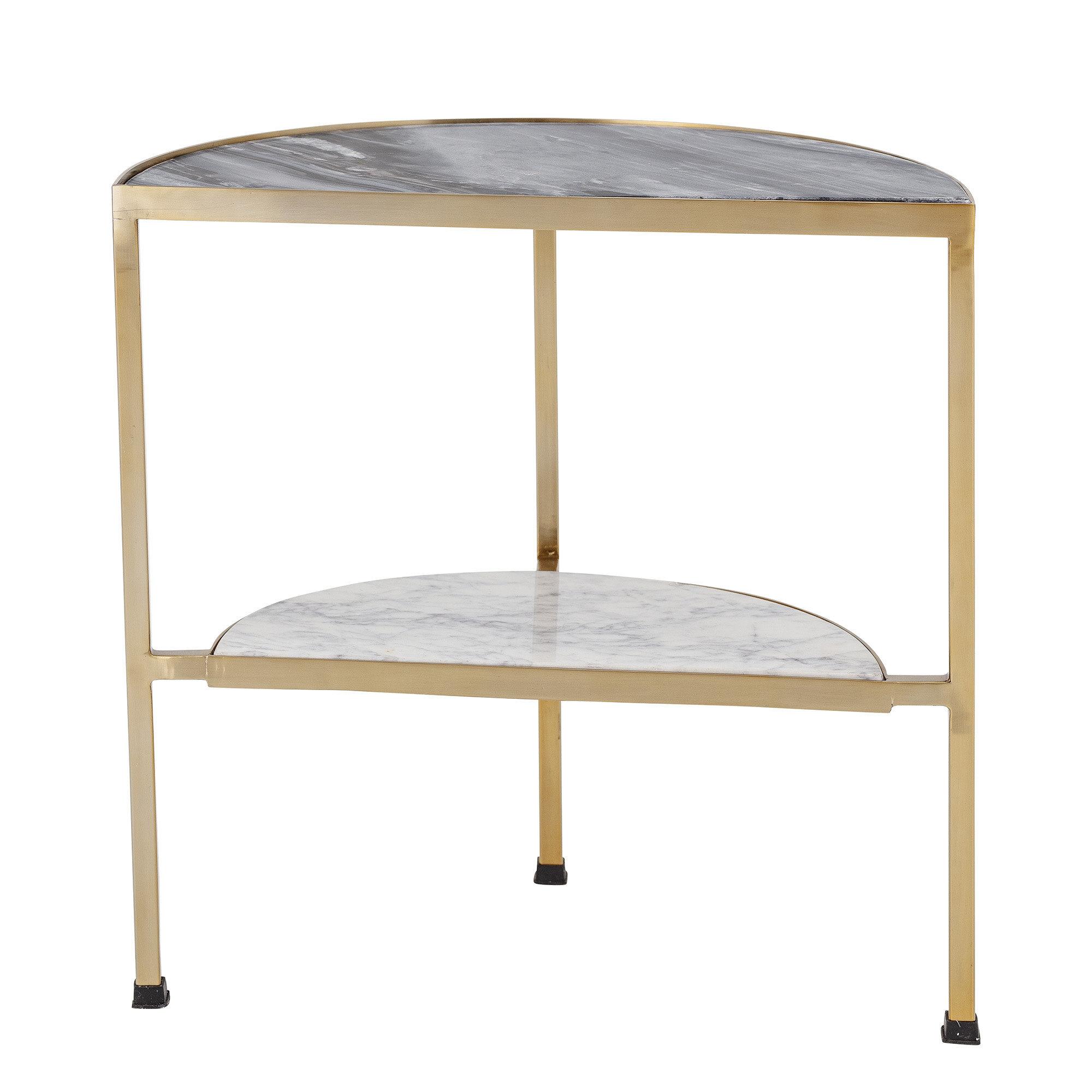  Clint Sidebord - Sort - Marmor fra Bloomingville i Marmor (Varenr: 82049889)