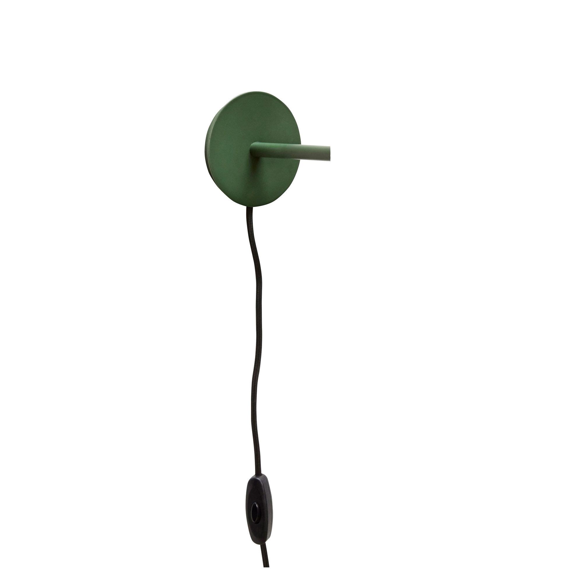  Væglampe i metal, grøn fra Hübsch Interiør i Metal (Varenr: 991411)