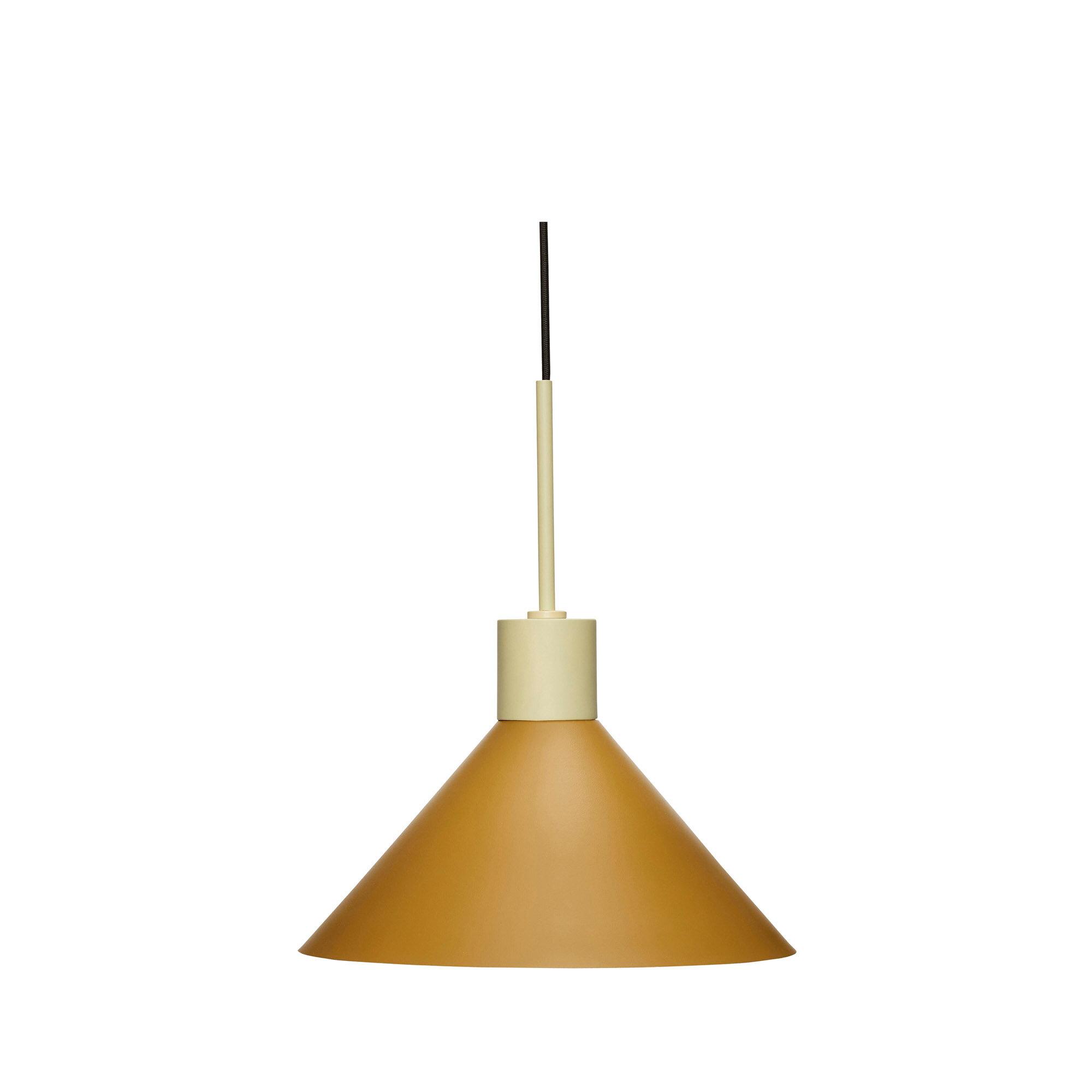  Crayon - Lampe i metal, sand/brun fra Hübsch Interiør i Metal (Varenr: 991404)