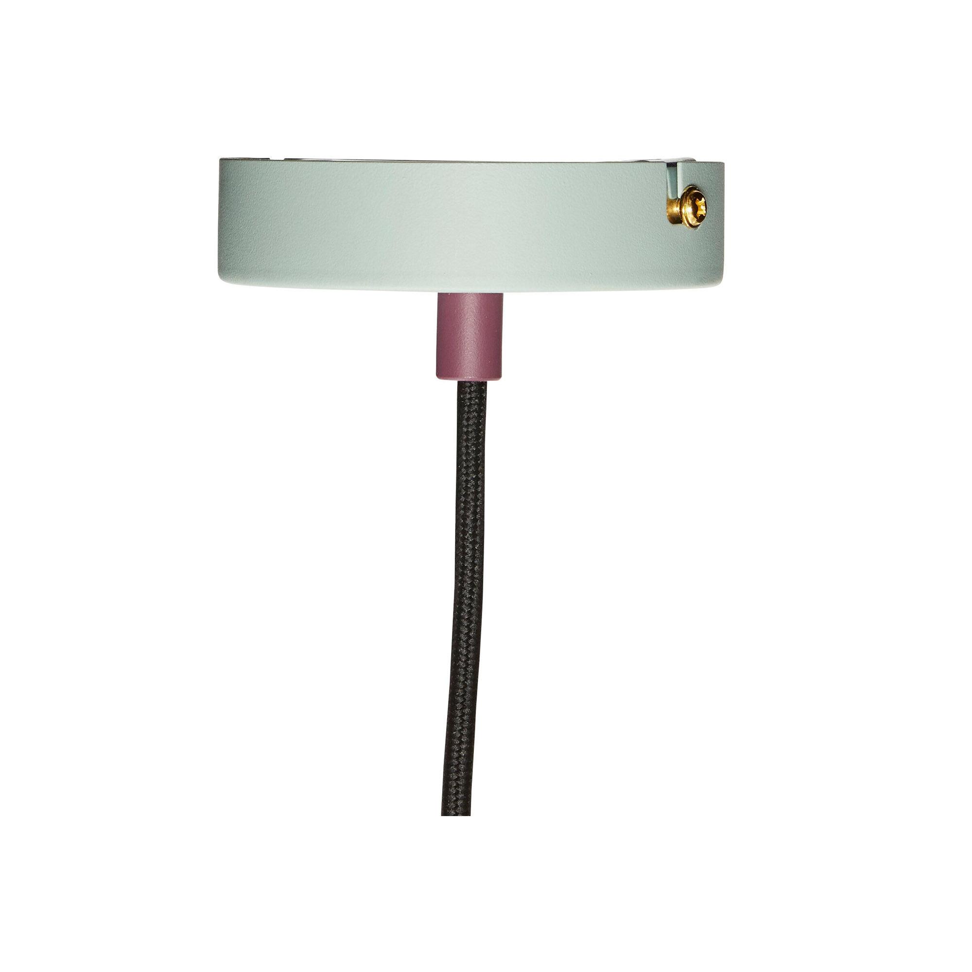  Lampe i metal, sand/blå/mint/bordeau fra Hübsch Interiør i Metal (Varenr: 991406)