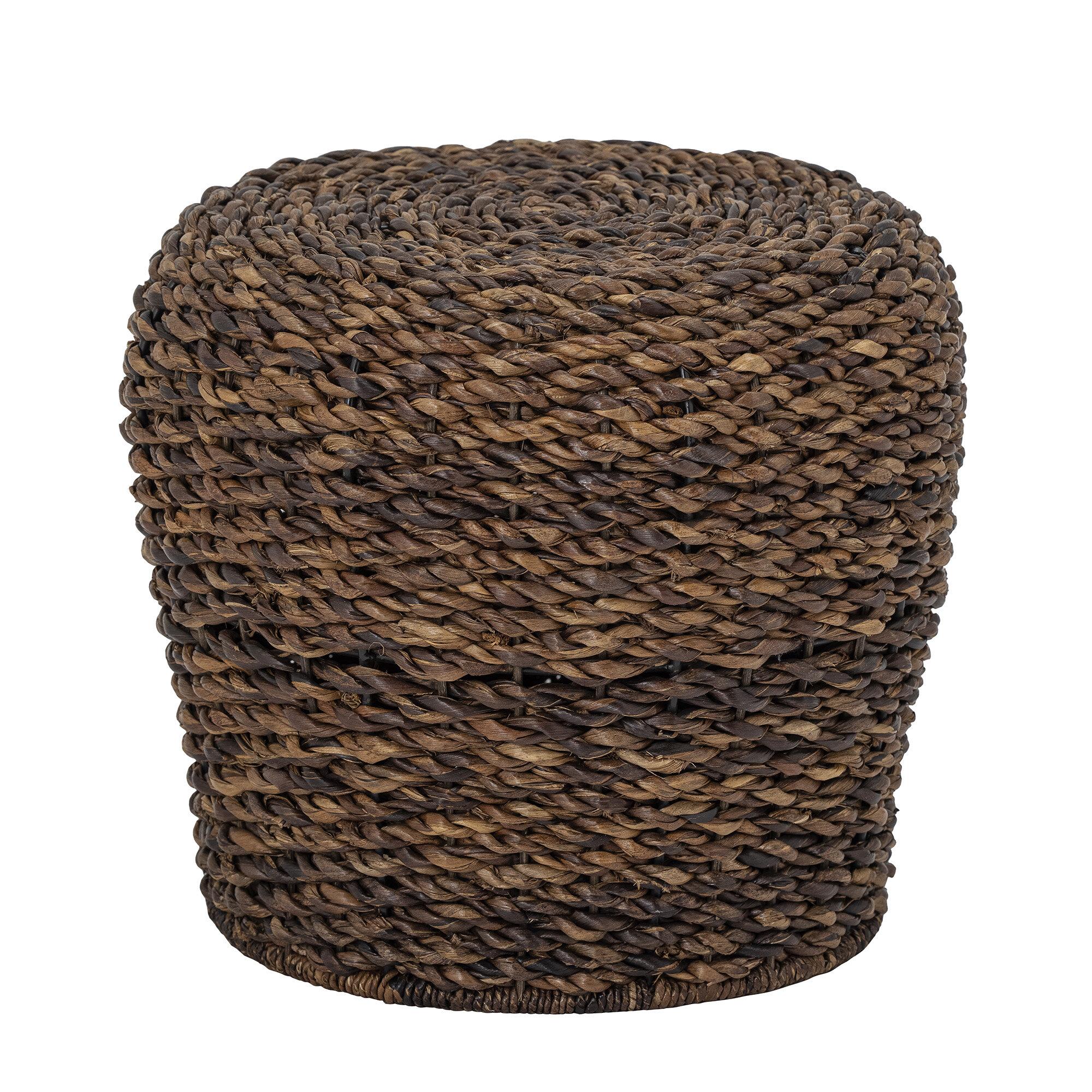  Taburet i brun abaca - Tasse fra Creative Collection by Bloomingville i Abaca (Varenr: 82055560)