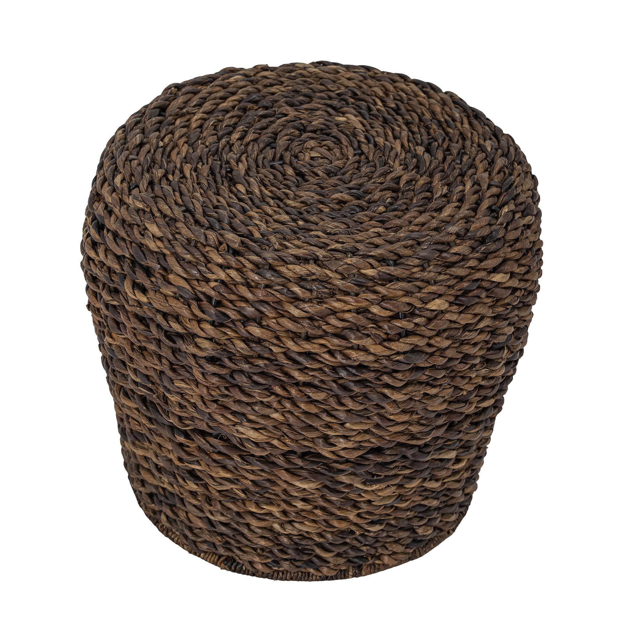  Taburet i brun abaca - Tasse fra Creative Collection by Bloomingville i Abaca (Varenr: 82055560)
