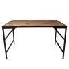  Spisebord sammenklappelig -udstillingsmodel fra Trademark Living i Beton (Varenr: 2580450)