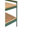  Jaunty Sidebord - Grøn, Natur fra Hübsch Interiør i Jern, MDF, Egetræsfiner (Varenr: 021616)