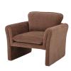  Lounge Stol i brun polyester - Paseo fra Bloomingville i Polyester (Varenr: 82055729)