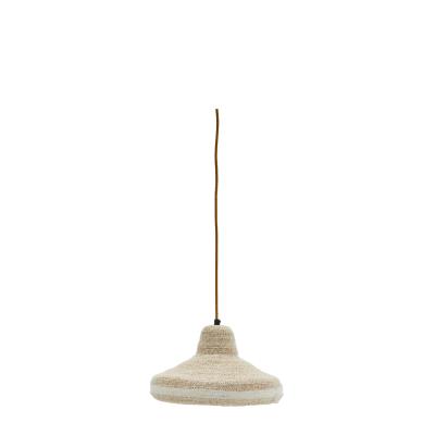  Loftlampe i Moonj grass fra Madam Stoltz i Moonj-græs, bomuldstråd, jern (Varenr: IM-2065)