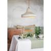  Loftlampe i Moonj grass fra Madam Stoltz i Moonj-græs, bomuldstråd, jern (Varenr: IM-2065)